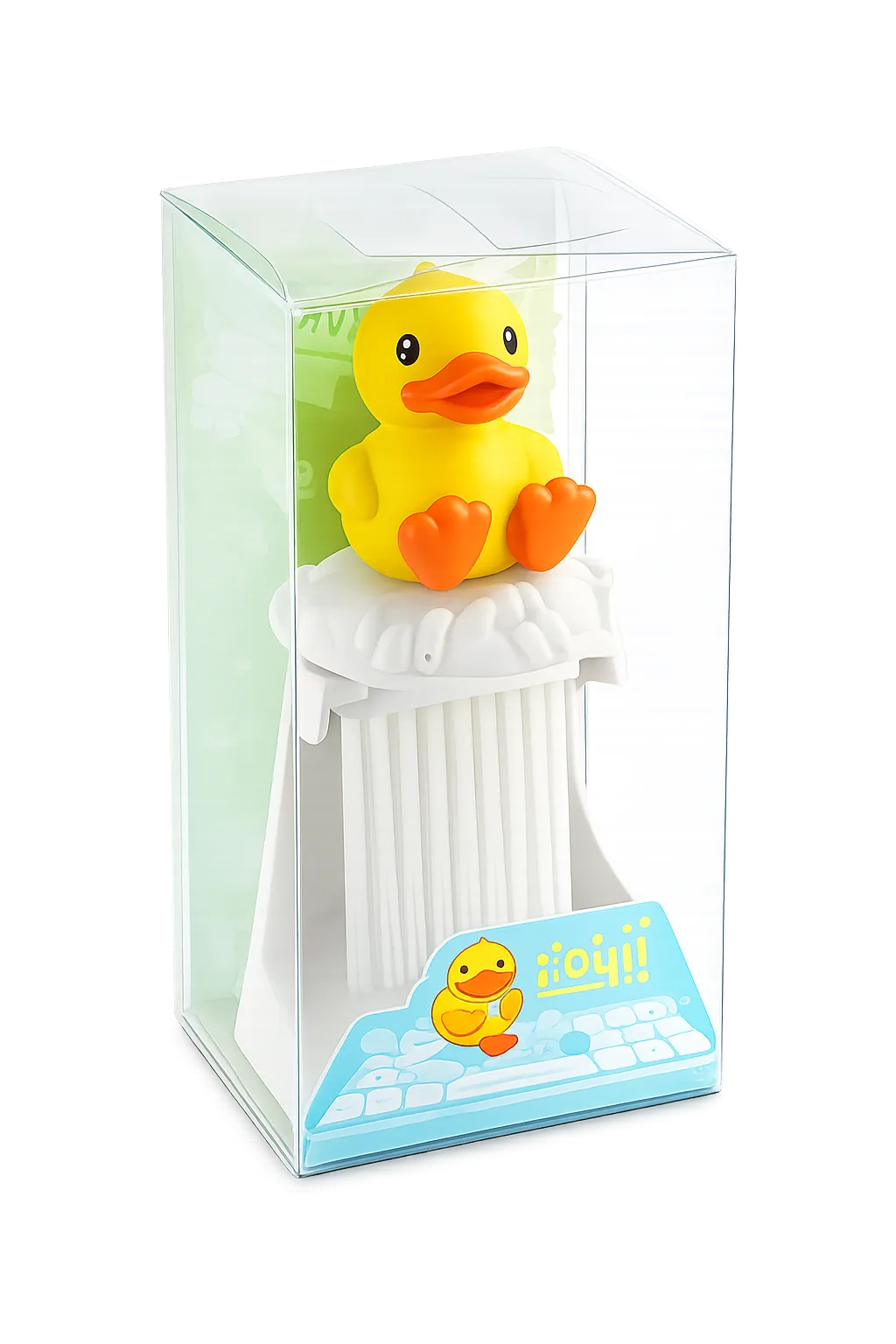 Toetsenbord Schoonmaakborstel met Houder - Geel Toetsenbord Schoonmaakborstel met Houder - Geel