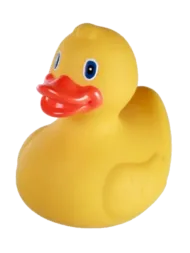 Klein Badeendje - Gele Rubber Duck - 8 cm