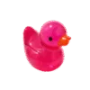 Micro Fluorescerende Eend - Glow in the dark - Roze