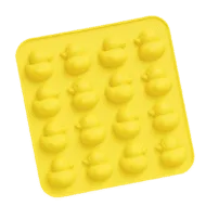 Siliconen Badeend Vorm - 16 x 3 cm Eendjes - Geel