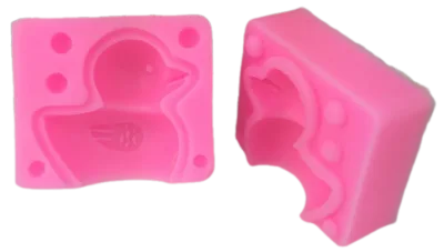 Siliconen Badeend Vorm - 1 Eend - Roze