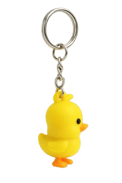 Mini Eendje - Badeendje Sleutelhanger - 1 cm
