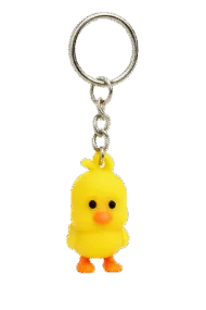 Mini Eendje - Badeendje Sleutelhanger - 1 cm