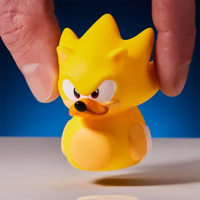 Official Sonic the Hedgehog Super Sonic Mini Badeendje