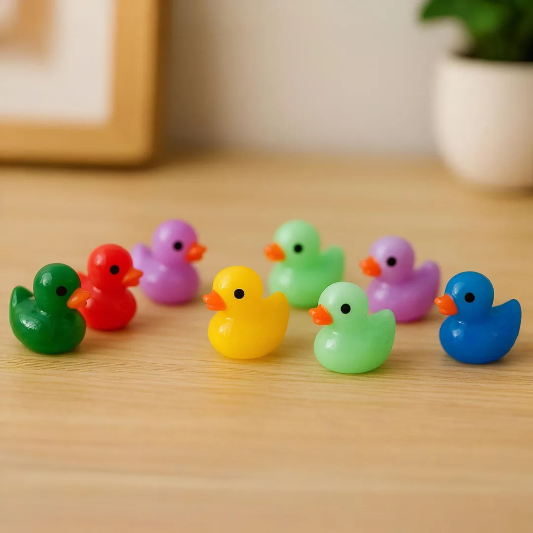 Mini Badeendje - Geel - 2 cm Mini Badeendje - Geel - 2 cm