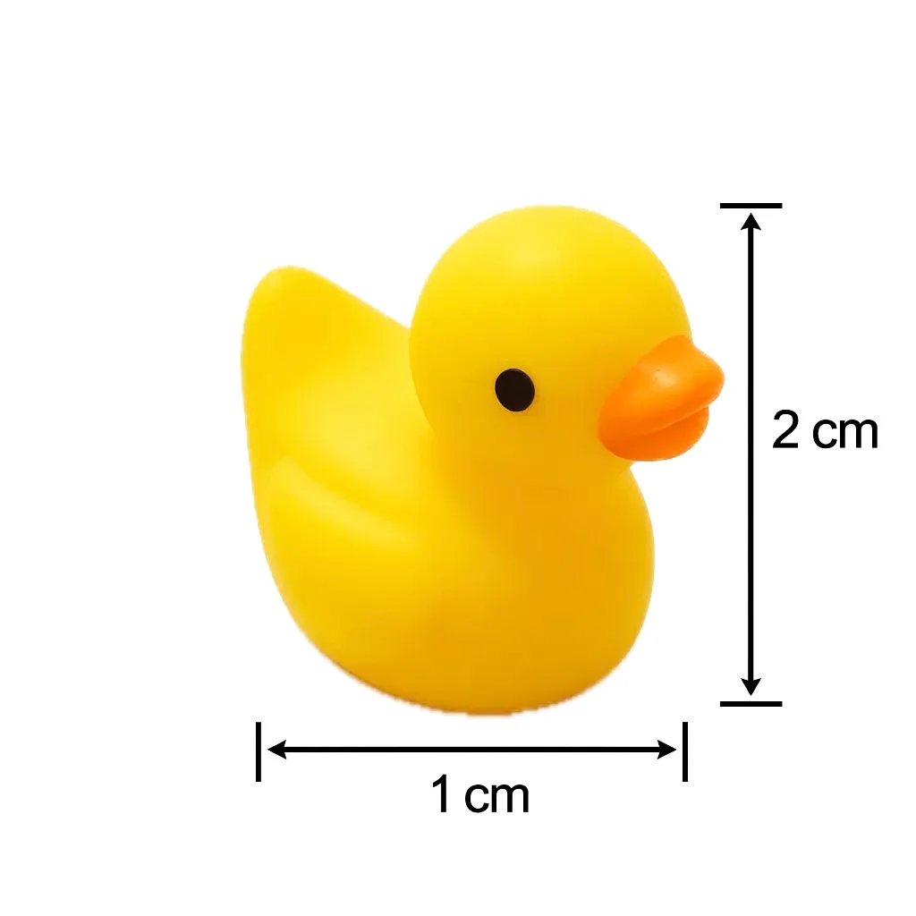 Mini Badeendje - Geel - 2 cm Mini Badeendje - Geel - 2 cm