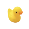 Mini Badeendje - Geel - 2 cm