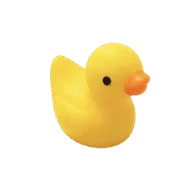 Mini Badeendje - Geel - 2 cm Mini Badeendje - Geel - 2 cm