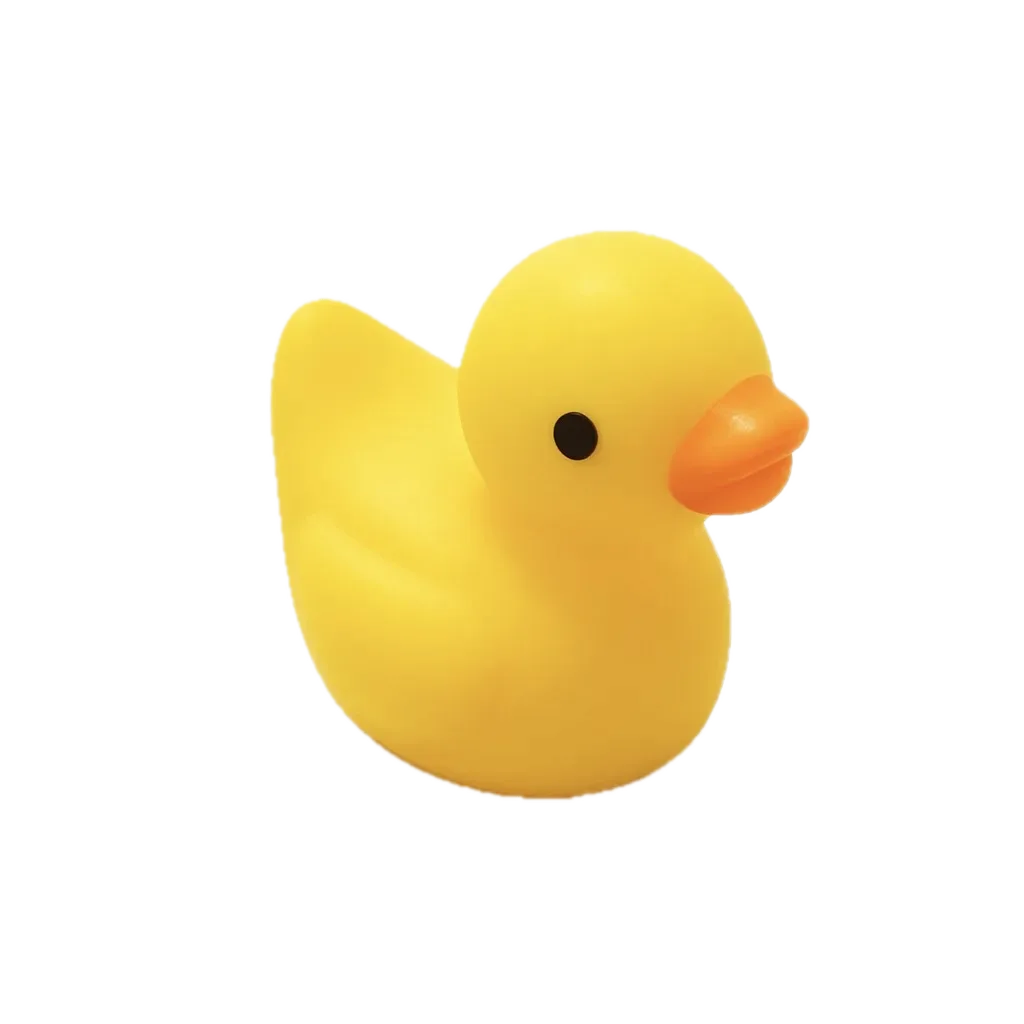 Mini Badeendje - Geel - 2 cm Mini Badeendje - Geel - 2 cm