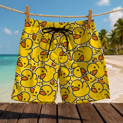 Unisex Badeend Korte Broek