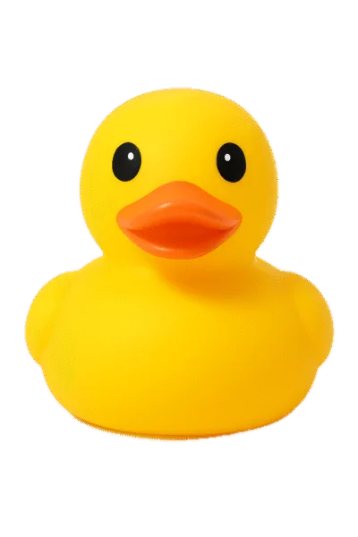 Mega Badeend - Gele Rubber Duck - 20 cm