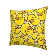 Leuk Decoratief Sierkussen Badeendjes - 50 cm