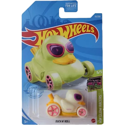 Hot Wheels - Duck N' Roll - Glow in the dark!