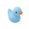 Mini Badeendje - Licht blauw - 2 cm