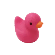 Mini Badeendje - Roze - 2 cm Mini Badeendje - Roze - 2 cm
