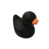 Mini Badeendje - Zwart - 2 cm