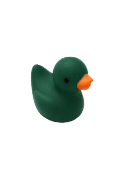 Micro Resin Badeend - Groen