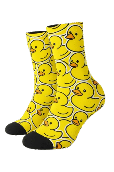 Badeend Sokken - Geel