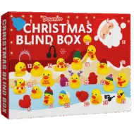 Badeend Christmas Blind Box - 24 Mini Kerst Eendjes