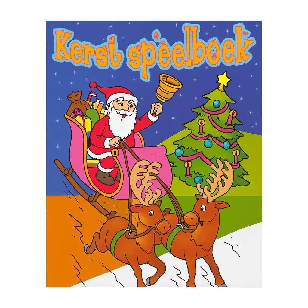 Kerst Speelboek – Spelletjes, Kleurplezier en Kerstpret Kerst Speelboek – Spelletjes, Kleurplezier en Kerstpret