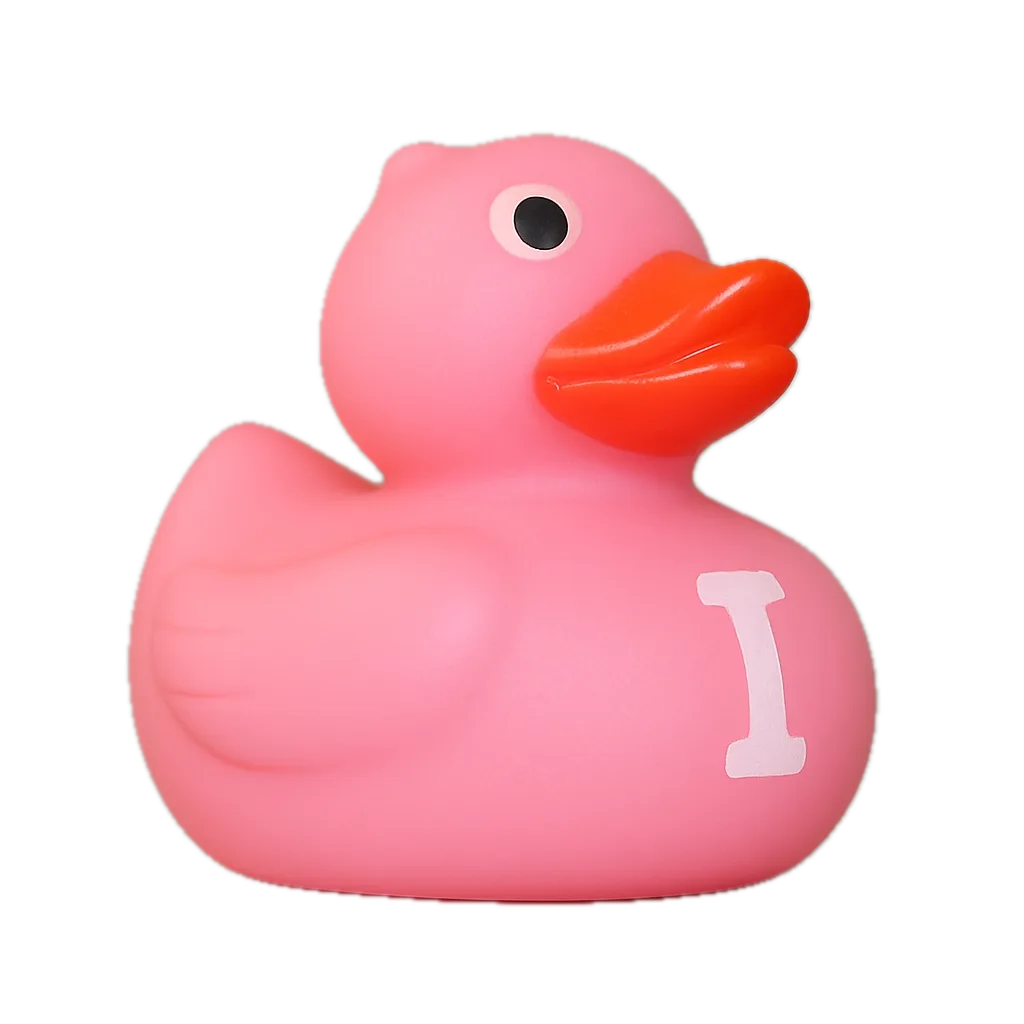 Alfabet Badeendje - Letter I - Roze Alfabet Badeendje - Letter I - Roze