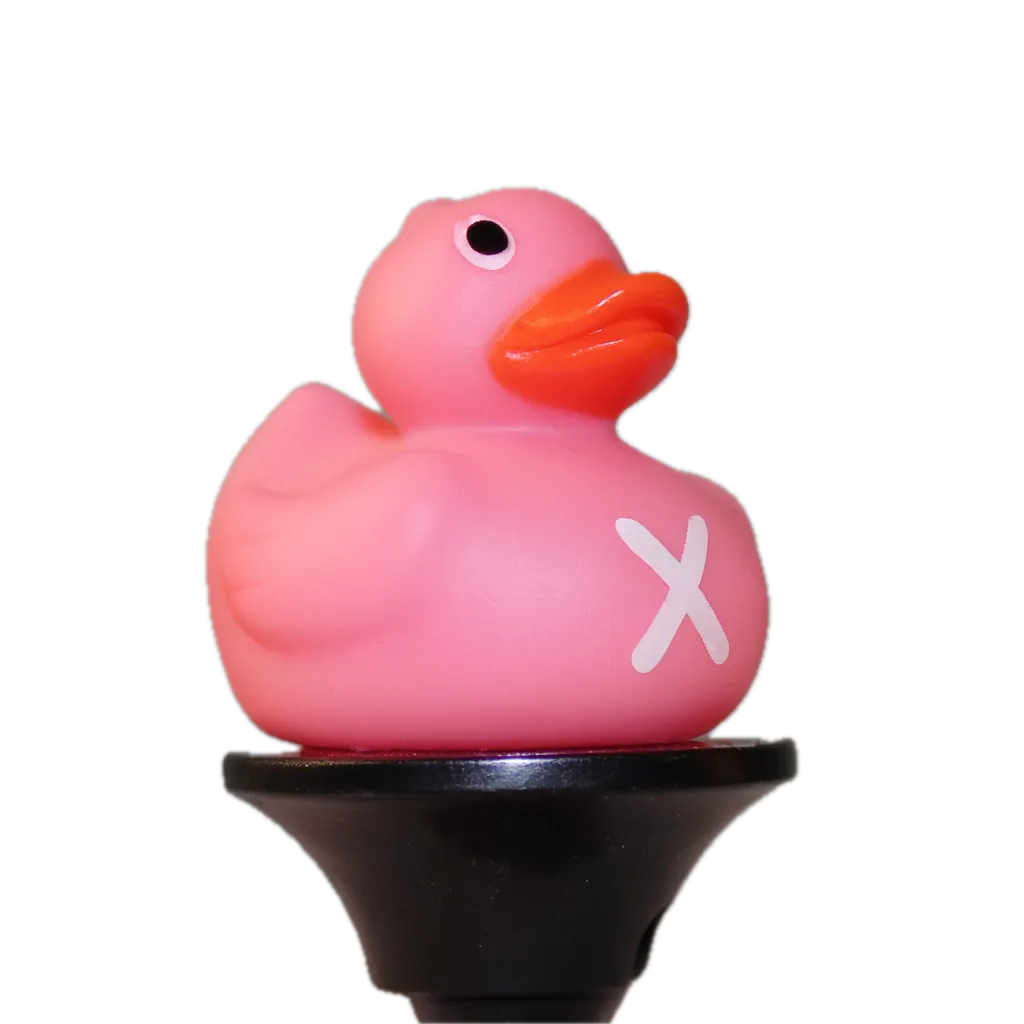 Alfabet Badeendje - Letter X - Roze Alfabet Badeendje - Letter X - Roze