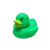 Klein Badeendje - Groene Rubber Duck - 5 cm